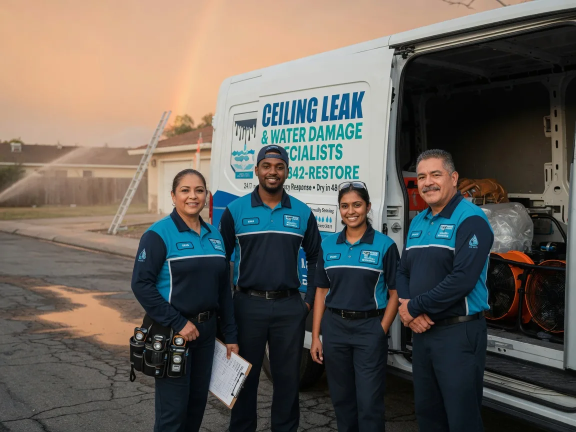 Ceiling Leak Cleanup company in North Franklin, CT